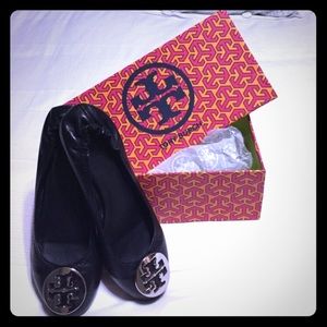 Tory Burch Reva Flats Black 7